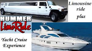Limo & Yacht Deal for 20 Pax